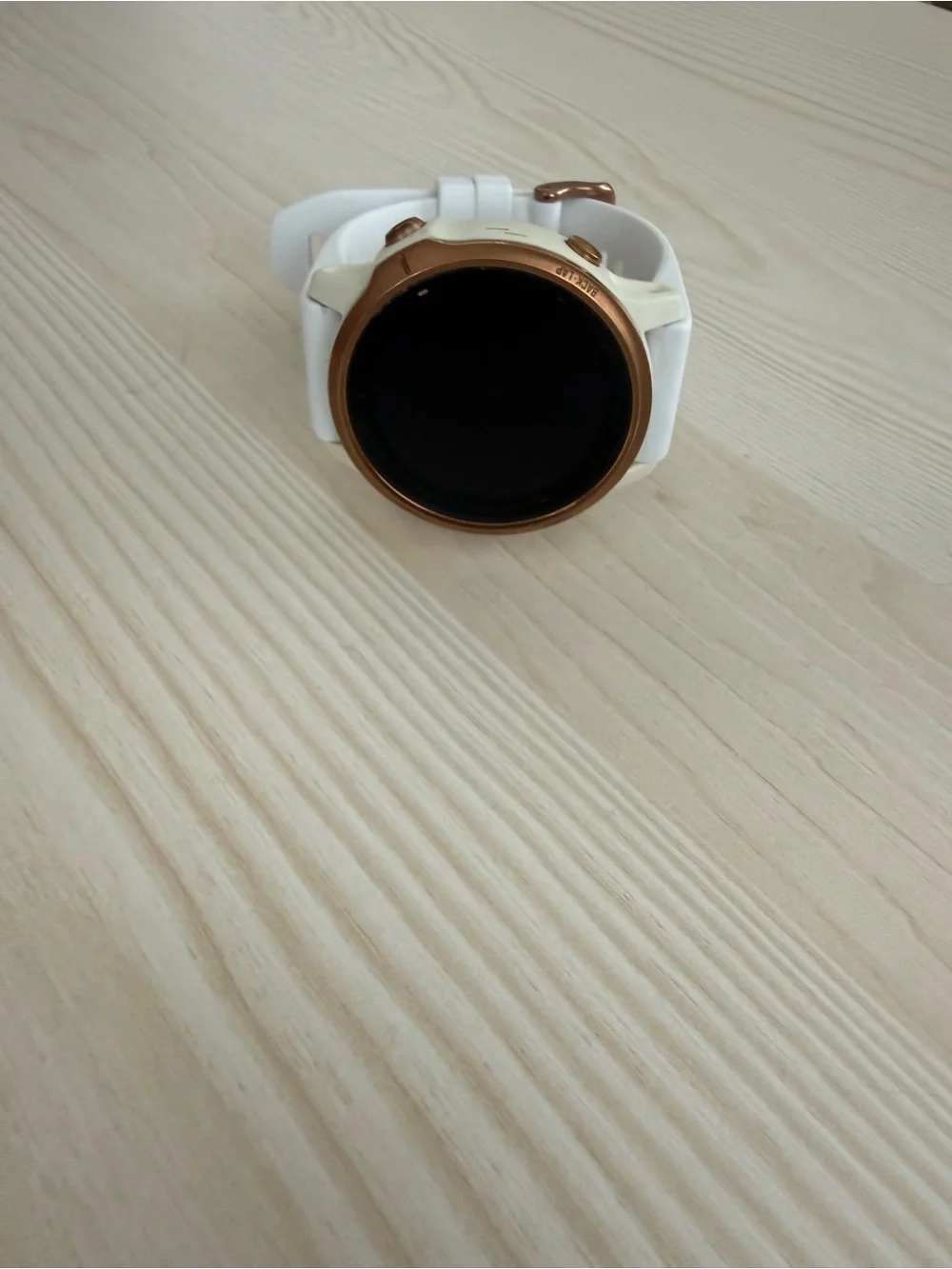 White and Rose Garmin Fenix 6